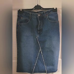 VNT Gap Denim Pencil  Skirt